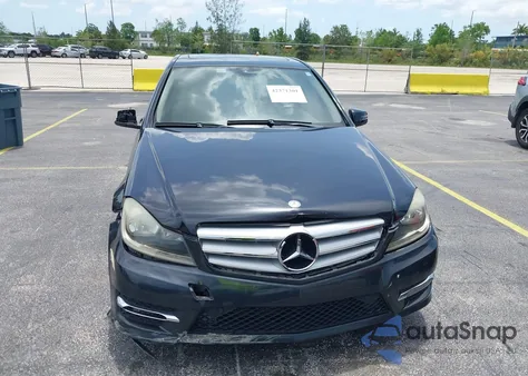 2012 Mercedes-Benz C 250 Luxury/Sport from USA, damaged, VIN WDDGF4HB0CR209125